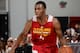 LAS VEGAS, NV - JULY 13: Andrew Wiggins #21 of the Cleveland Cavaliers handles the ball against the San Antonio Spurs at the Samsung NBA Summer League 2014 on July 13, 2014 at the Cox Pavilion in Las Vegas, Nevada. NOTE TO USER: User expressly acknowledges and agrees that, by downloading and or using this photograph, User is consenting to the terms and conditions of the Getty Images License Agreement. Mandatory Copyright Notice: Copyright 2014 NBAE (Photo by Garrett Ellwood/NBAE via Getty Images)