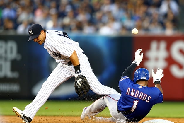 Rangers Top Sloppy Yankees Past 4-2