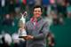 HOYLAKE, ENGLAND - JULY 20: Rory McIlroy of Northern Ireland holds the Claret Jug after his two-stroke victory at The 143rd Open Championship at Royal Liverpool on July 20, 2014 in Hoylake, England. (Photo by Tom Pennington/Getty Images)