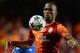 LONDON, ENGLAND - MARCH 18: Didier Drogba of Galatasaray controls the ball during the UEFA Champions League Round of 16 second leg match between Chelsea and Galatasaray AS at Stamford Bridge on March 18, 2014 in London, England. (Photo by Mike Hewitt/Getty Images)