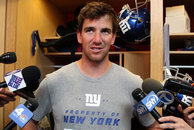'Nervous' Eli Manning: 'We've got a lot of work to do'
