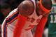 Now that Carmelo Anthony is officially on the New York Knicks roster, Derek Fisher needs to figure out how to prevent Anthony from doing it all himself.
