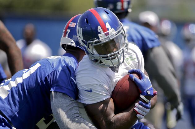 Giants Camp Report: Day 1