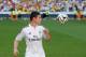MADRID, SPAIN - JULY 22: James Rodriguez controls the ball during his unveiling as a new Real Madrid player at the Santaigo Bernabeu stadium on July 22, 2014 in Madrid, Spain. Real agreed to buy Rodriguez from AS Monaco for the next six seasons for an undisclosed transfer fee. (Photo by Denis Doyle/Getty Images)