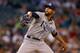 SEATTLE, WA - MAY 13: Starting pitcher David Price #14 of the Tampa Bay Rays pitches in the fifth inning against the Seattle Mariners at Safeco Field on May 13, 2014 in Seattle, Washington. (Photo by Otto Greule Jr/Getty Images)
