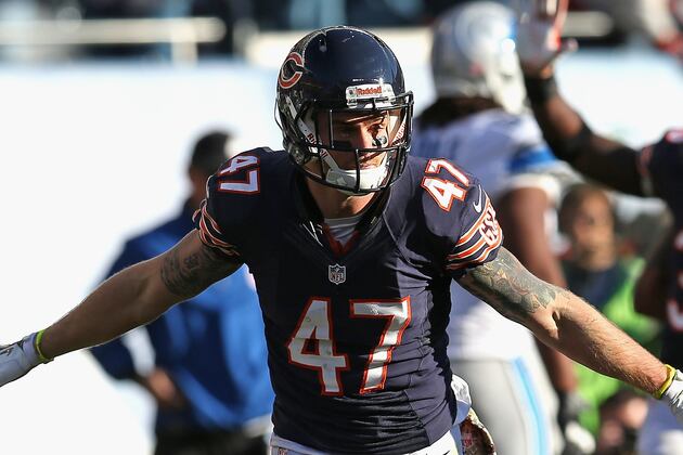 Kyle Long out a Few Days with Viral Infection, Chris Conte to PUP List