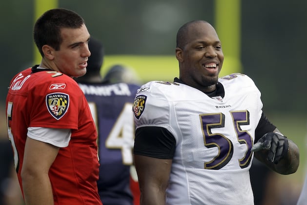 Suggs Would Welcome a More Vocal Flacco