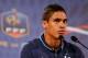 CORRECTS DATE - France's defender Raphael Varane answers journalists' questions during a press conference at the Teatro Pedro II, in Ribeirao Preto, Brazil, Saturday, June 21, 2014. Having captured people's attention at the soccer World Cup with some scintillating attacking football, France's players are now in unknown territory after raising expectations back home, having routed Switzerland and Honduras. (AP Photo/David Vincent)