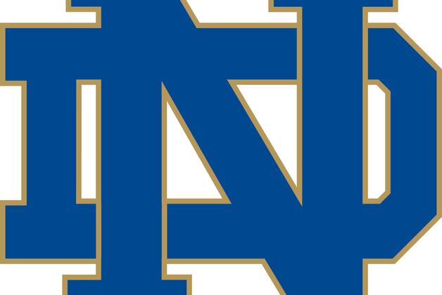 Notre Dame Logo at Midfield Now Part of Football Stadium