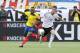 BOCA RATON, FL - MAY 29: Walter Ayovi #10 of Ecuador and Roman Neustadter #21 of Germany battle for the ball during an International friendly on May 29, 2013 at FAU Stadium in Boca Raton, Florida. (Photo by Joel Auerbach/Getty Images)