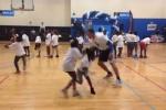 NBA Rookie Gordon Crosses Up Young Camper
