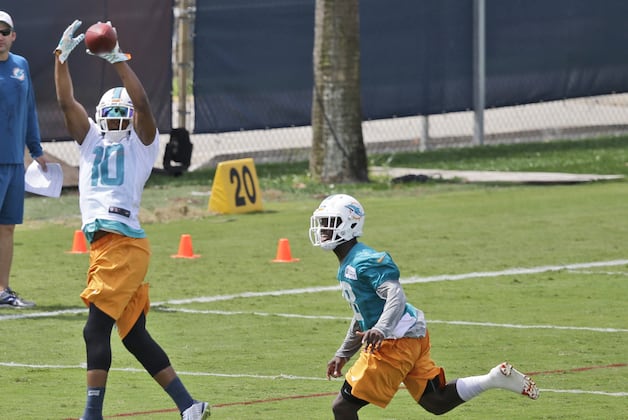 Dolphins Lose Two Starters for Part of Practice