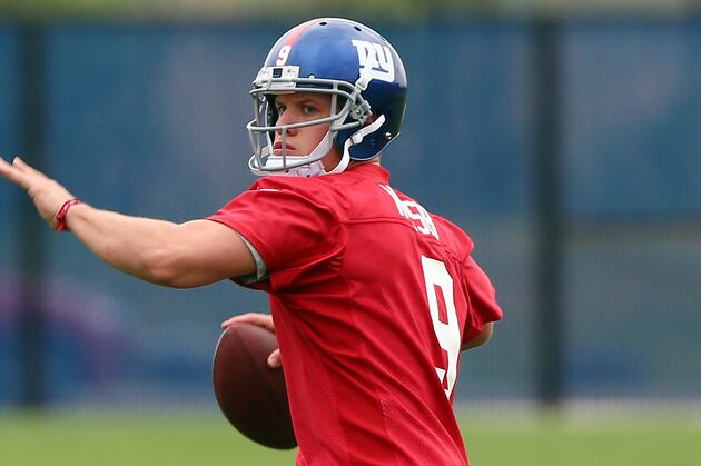 Ryan Nassib Expected Growing Pains, Eventual Improvement at Giants Camp