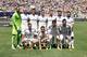 BERKELEY, CA - JULY 26: Real Madrid poses for a team photo before their game against FC Internazionale in the International Champions Cup 2014 at California Memorial Stadium on July 26, 2014 in Berkeley, California. (Photo by Ezra Shaw/Getty Images)