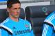 LJUBLJANA, SLOVENIA - JULY 27: Didier Drogba (R) and Fernando Torres (C) of Chelsea looks on prior the Pre Season Friendly match between FC Olimpija Ljubljana and Chelsea at Stozice stadium in Ljubljana, Slovenia on Sunday, July 27, 2014. (Photo by Srdjan Stevanovic/Getty Images)