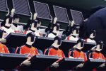 Seriously: Robots Replace Fans at South Korean Baseball Games 