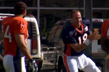 Peyton Manning Dances to