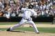 Seattle Mariners relief pitcher Fernando Rodney throws against the Baltimore Orioles in a baseball game, Sunday, July 27, 2014, in Seattle. (AP Photo/Ted S. Warren)