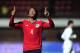 BUENOS AIRES, ARGENTINA - JUNE 06: Juan Cuadrado of Colombia celebrates after shooting a penalty kick to score the second goal during the International Friendly Match between Colombia and Jordan at Pedro Bidegain Stadium on June 06, 2014 in Buenos Aires, Argentina. (Photo by Alfredo Herms/Getty Images)