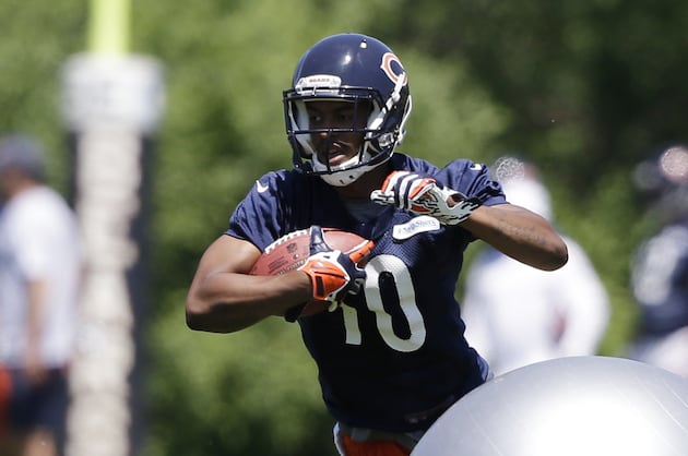 Wilson Gets Early Looks at No. 3 WR Spot