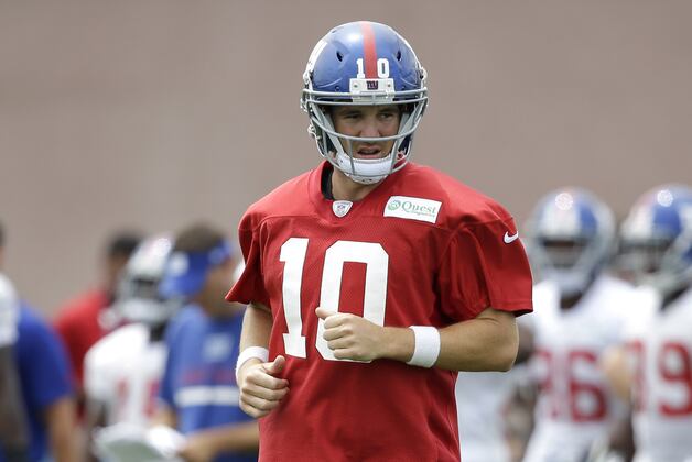 NY Giants QB Eli Manning Wants a Career Like Yankees' Derek Jeter
