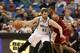 MINNEAPOLIS, MN - NOVEMBER 13: Kevin Love #42 of the Minnesota Timberwolves drives to the basket against the Cleveland Cavaliers on November 13, 2013 at Target Center in Minneapolis, Minnesota. NOTE TO USER: User expressly acknowledges and agrees that, by downloading and or using this Photograph, user is consenting to the terms and conditions of the Getty Images License Agreement. Mandatory Copyright Notice: Copyright 2013 NBAE (Photo by Jordan Johnson/NBAE via Getty Images)