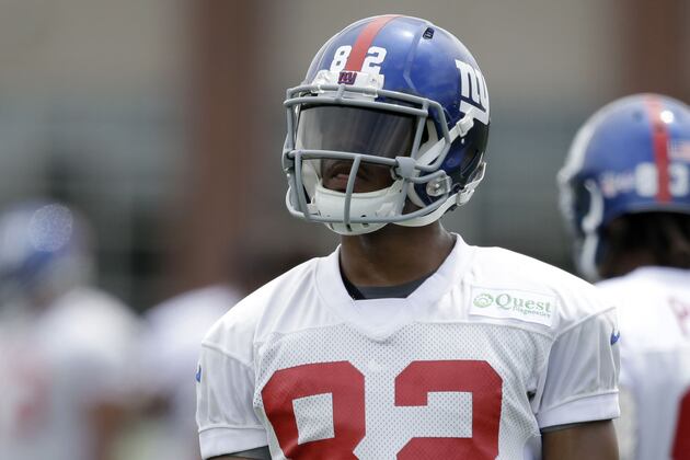 Rueben Randle Skips Practice with Sore Hamstring