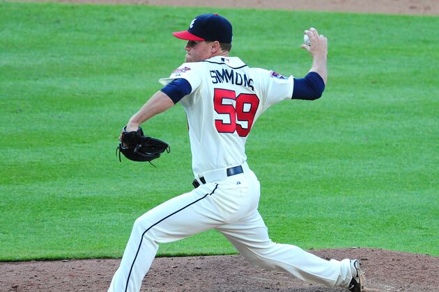 Shoulder Strain Forces Reliever Simmons to DL