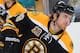BOSTON, MA - FEBRUARY 4 : David Warsofsky #79 of the Boston Bruins skates during warm ups before the game against the Vancouver Canucks at the TD Garden on February 4, 2014 in Boston, Massachusetts. (Photo by Steve Babineau/NHLI via Getty Images)