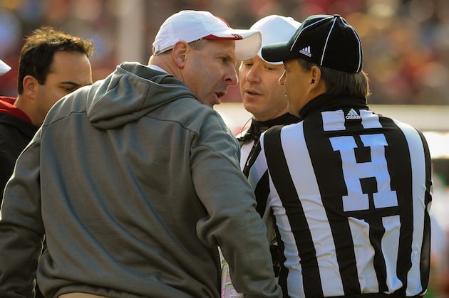 Chief of Officials Says Pelini Just Fine on Sideline
