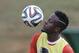 Belgium's Divock Origi controls the ball during a training session of Belgium in Mogi Das Cruzes, Brazil, Thursday, June 19, 2014. Belgium play in group H of the 2014 soccer World Cup. (AP Photo/Andrew Medichini)