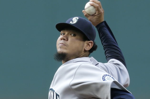 Felix on Short End of Another Quality Start, Mariners Lose to Indians 2-0