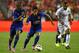 LANDOVER, MD - JULY 29: Shinji Kagawa #26 of Manchester United dribbles up the field against Inter Milan in the second half during their match in the International Champions Cup 2014 at FedExField on July 29, 2014 in Landover, Maryland. Manchester United won, 5-3, in a penalty shootout. (Photo by Patrick Smith/Getty Images)