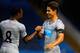 Ayoze Perez (right) scored his first Newcastle goal on Wednesday