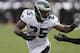 Philadelphia Eagles running back LeSean McCoy (25) against the Oakland Raiders during the first half of an NFL football game in Oakland, Calif., Sunday, Nov. 3, 2013. (AP Photo/Ben Margot)