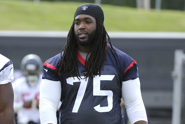 OL Coach Likes Derek Newton's Progress