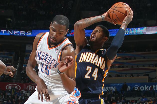 Kevin Durant on Paul George: 'He's a Problem'