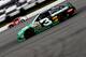 LONG POND, PA - AUGUST 02: Kyle Larson, driver of the #42 Target Chevrolet, and Austin Dillon, driver of the #3 American Ethanol Chevrolet, drive during practice for the NASCAR Sprint Cup Series GoBowling.com 400 at Pocono Raceway on August 2, 2014 in Long Pond, Pennsylvania. (Photo by Jeff Zelevansky/Getty Images)