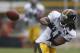 Pittsburgh Steelers wide receiver Markus Wheaton (11) during NFL football training camp in Latrobe, Pa., on Wednesday, July 30, 2014 . (AP Photo/Keith Srakocic)