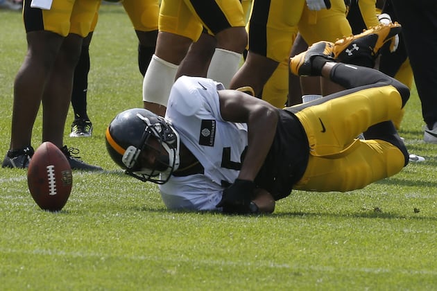 Steelers Notebook: WR Justin Brown Back After Broken Nose