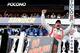 LONG POND, PA - AUGUST 03: Dale Earnhardt Jr., driver of the #88 Michael Baker International Chevrolet, celebrates in Victory Lane after winning the NASCAR Sprint Cup Series GoBowling.com 400 at Pocono Raceway on August 3, 2014 in Long Pond, Pennsylvania. (Photo by Jeff Zelevansky/Getty Images)