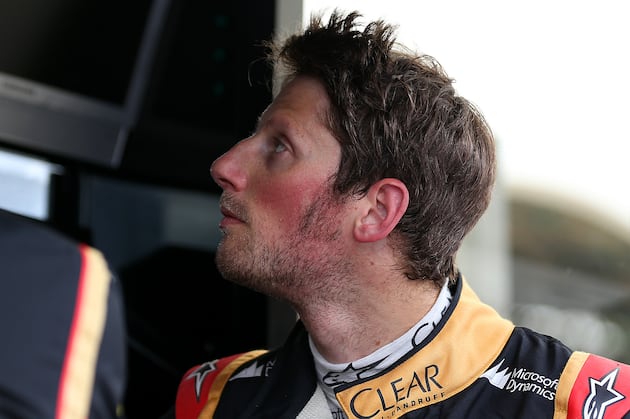 Romain Grosjean Not That Surprised by Kimi Raikkonen's Struggle