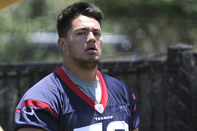 Texans Rookie Su'a-Filo Playing Catch-Up After Missing Some OTAs