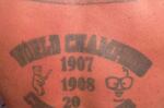 Cubs Fan Plays It Safe with WS Tattoo