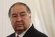 Uzbek-born Russian businessman Alisher Usmanov attends the meeting of Russian President Vladimir Putin and Crown Prince Sheik Mohammed bin Zayed Al Nahyan of the United Arab Emirates at the Novo-Ogaryovo state residence outside Moscow, on Thursday, Sept. 12, 2013. (AP Photo/Maxim Shemetov)