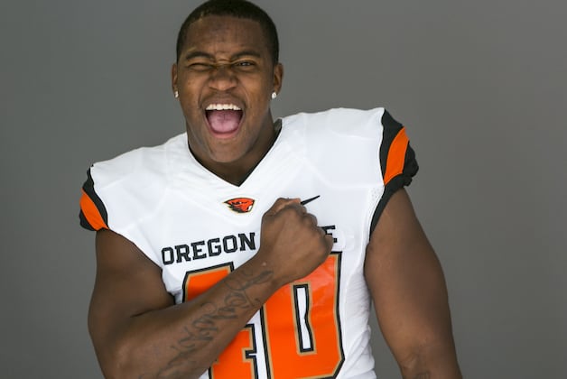 Linebacker Michael Doctor Excited to Return to Beavers After 2013 Ankle Injury