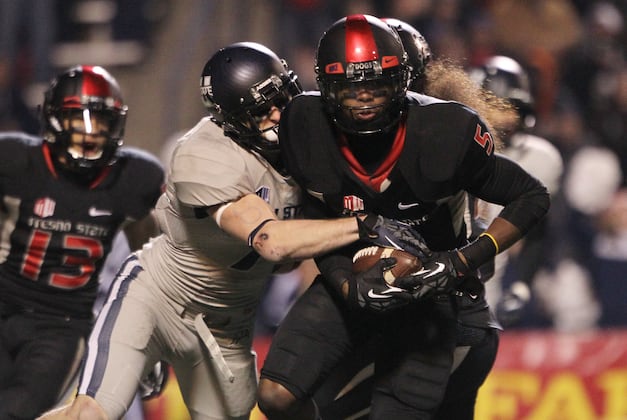 Fresno State Football: Secondary Working on Defending Ball at Top of Route