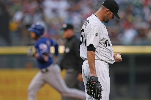 Rangers Rock John Danks and White Sox 16-0