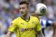 Dortmund's Marco Reus plays the ball during the German Bundesliga soccer match between Hertha BSC Berlin and Borussia Dortmund in Berlin, Germany, Saturday, May 10, 2014. Dortmund defeated Hertha by 4-0. (AP Photo/Michael Sohn)