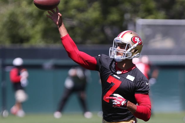 Colin Kaepernick Talks Roster Competition and Tension in Camp